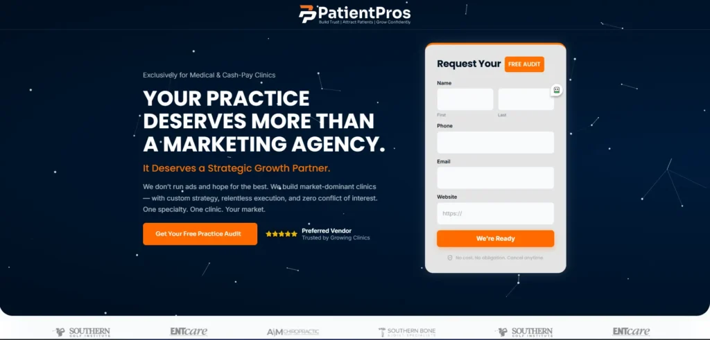 Healthcare Growth Website