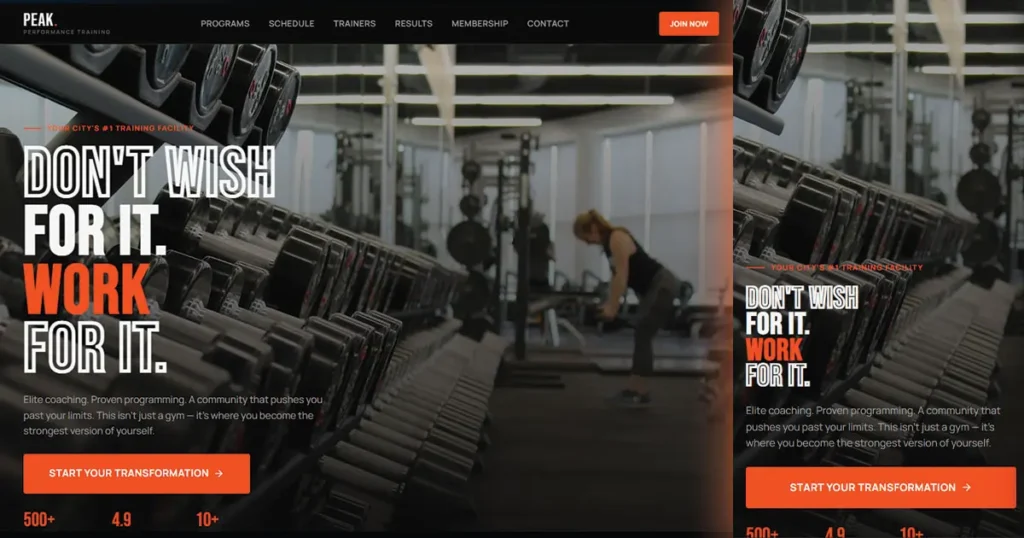 Peak Performance Training